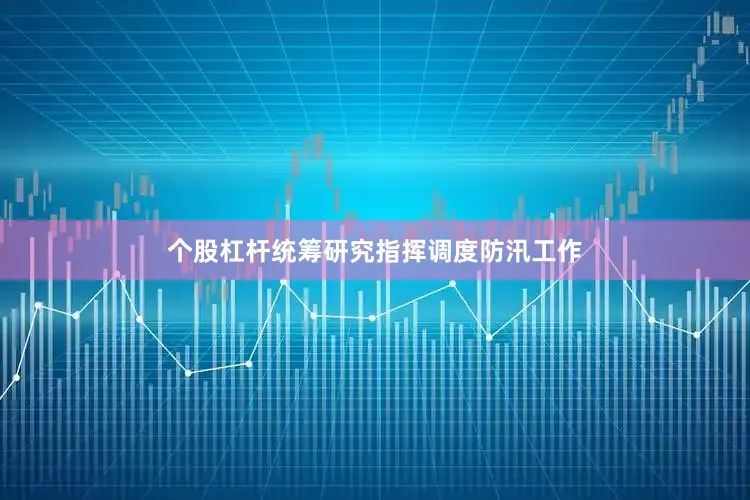 个股杠杆统筹研究指挥调度防汛工作